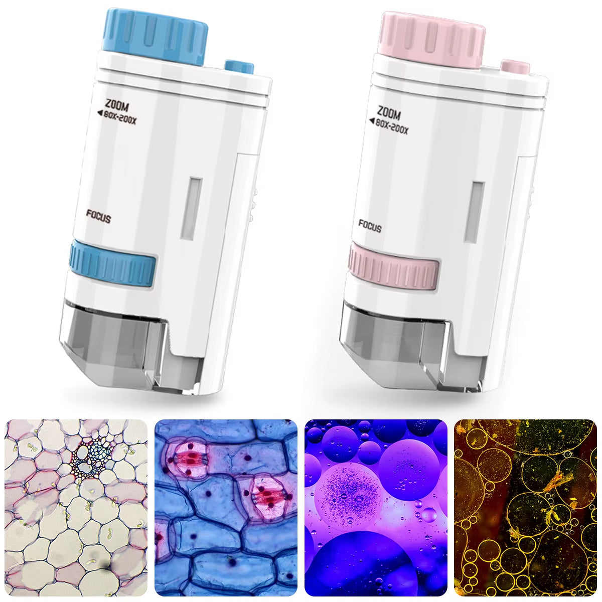 Zoomaroo™ Kids Pocket Microscope