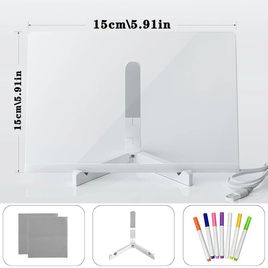 GlowScribble™ LED Light Drawing Board