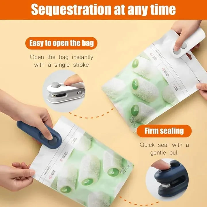 🔋 Rechargeable Mini Sealer