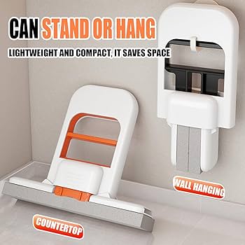 Foldable Mini Mop | Portable Desktop Wet & Dry Cleaning Mop