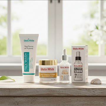 Gluta White Ultimate 3-in-1 Skin Brightening & Anti-Aging Complete Care Set