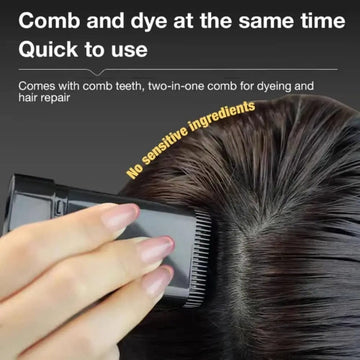 Water And Sweat Proof Hair Comb Dye Long Lasting